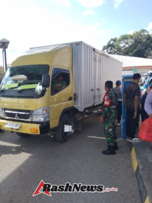 Keberangkatan KMP Garda Maritim 3 dari Pelabuhan Pantai Baru Berjalan Aman dan Lancar
