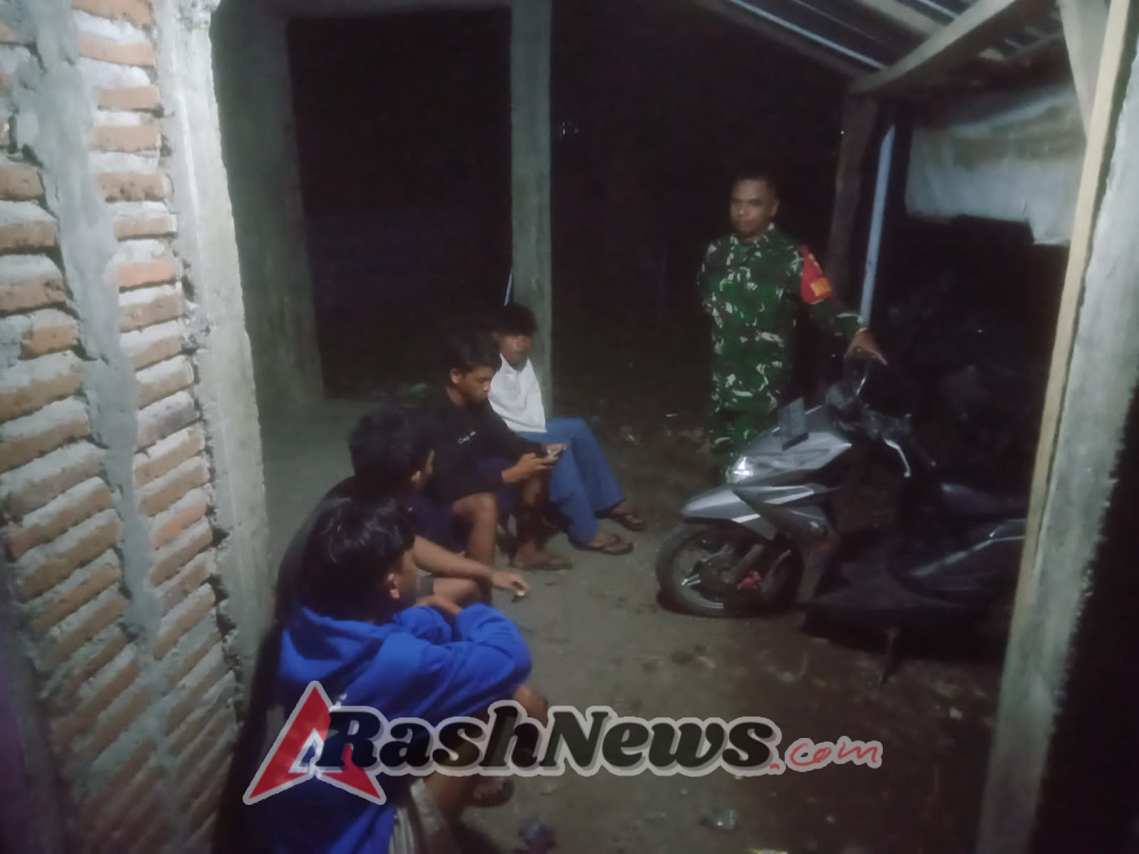 Serka Burhan Ajak Warga Desa Rompo Ciptakan Kehidupan yang Harmonis dan Damai