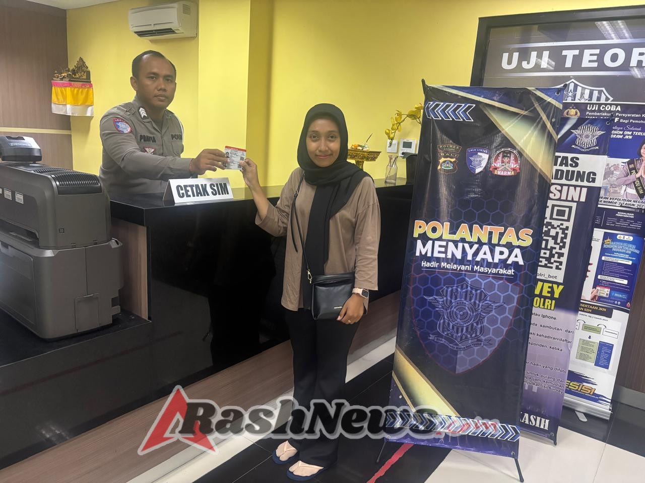 Komitmen Polres Badung Berikan Pelayanan SIM Bebas Pungli