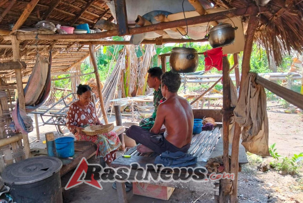 Komsos Babinsa di Desa Eka Jaya Cerminkan Kemanunggalan TNI dan Rakyat