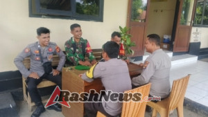 Antisipasi Gangguan Kamtibmas, Babinsa Taliwang On Call Pam Natura
