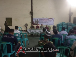 Babinsa Koramil 1628-01/Taliwang Dampingi Penetapan Perangkat Desa Seloto