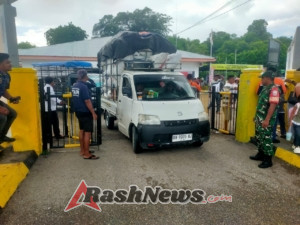 Keberangkatan KM Garda Maritim 3 dari Pelabuhan Pantai Baru Berjalan Aman dan Lancar