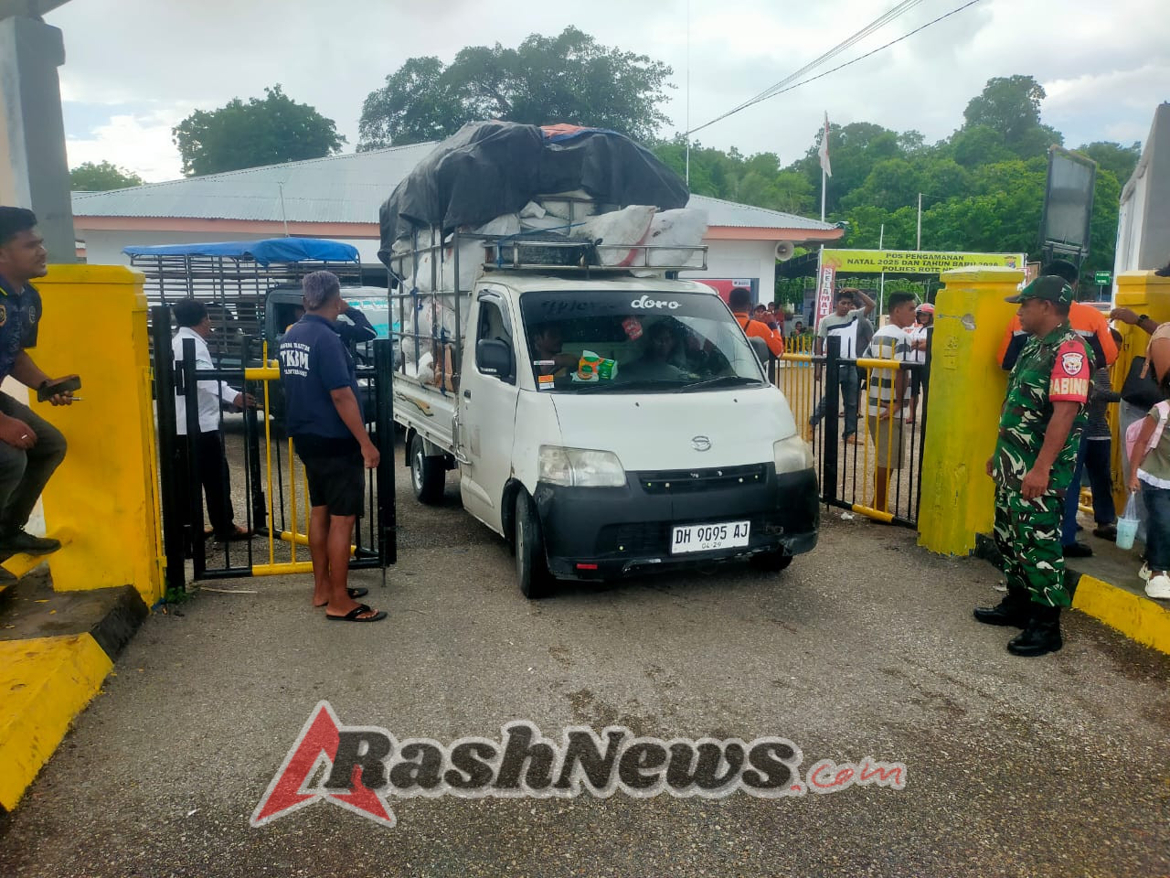 Keberangkatan KM Garda Maritim 3 dari Pelabuhan Pantai Baru Berjalan Aman dan Lancar