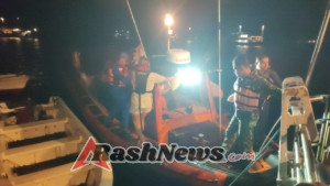 Sinergi Babinsa dan Instansi Terkait Pantau Evakuasi Korban Kecelakaan Laut KM Putri Sakinah