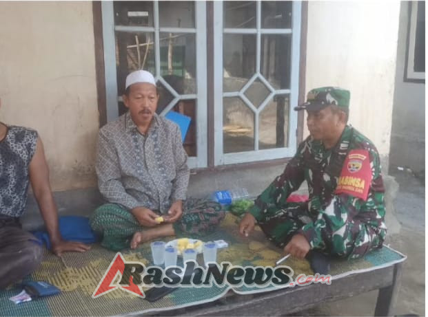 ‎Babinsa Wanasaba Dorong Peran Aktif Warga Jaga Lingkungan dan Silaturahmi