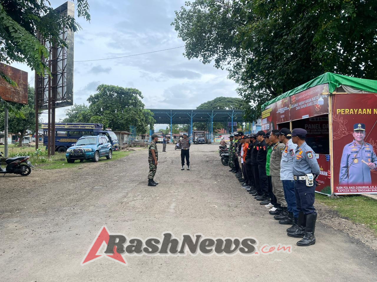 Kodim 1614/Dompu Tegaskan Kesiapsiagaan Pengamanan Nataru di Kecamatan Woja