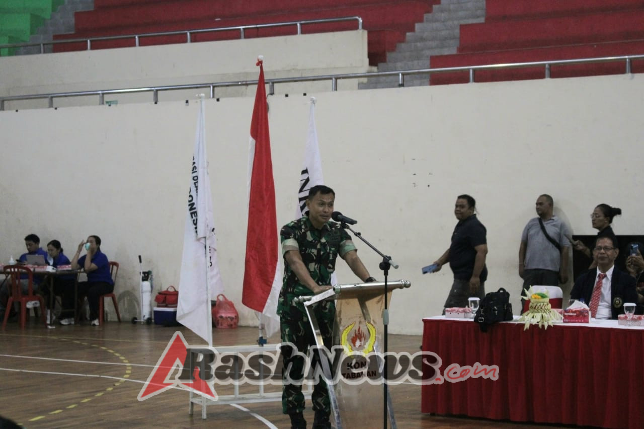 Kejuaraan Karate INKAI Antar Dojo Se-Kabupaten Tabanan Piala Dandim Tabanan Cup VII Tahun 2025 Resmi Dibuka