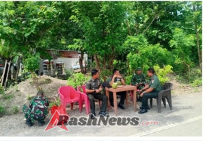 Danrem dan Dandim Tinjau Progres Koperasi Desa