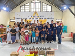 Dandim 1612/Manggarai Silaturahmi ke Panti Asuhan Yayasan Karya Cinta Sesamamu