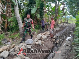 Pentaludan Irigasi Jadi Fondasi Ketahanan Pangan Desa