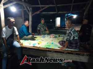 Jelang Aktivitas Akhir Pekan, Koramil 1628-04/Poto Tano Perkuat Pengamanan Wilayah