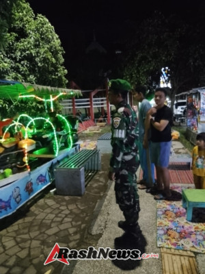 Patroli Malam Koramil 1628-01/Taliwang Berjalan Aman dan Lancar