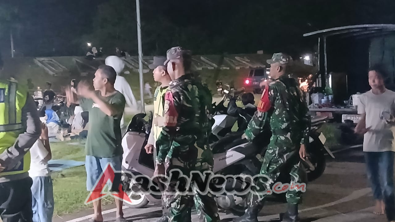 Siaga Natal dan Tahun Baru, Koramil 1628-01/Taliwang Intensifkan Patroli Gabungan