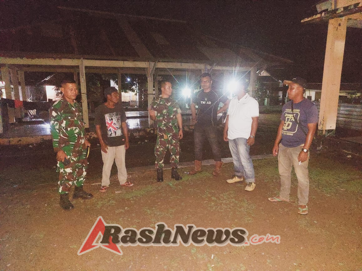 Personil Posramil Ambalawi Dampingi Tim Survei Lokasi KDKMP