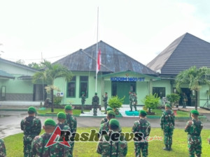 Kodim 1601/Sumba Timur Laksanakan Upacara Bendera, Perkuat Disiplin dan Kewaspadaan