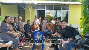 Silaturahmi Natal Babinsa Pasir Panjang Ciptakan Kedekatan Warga