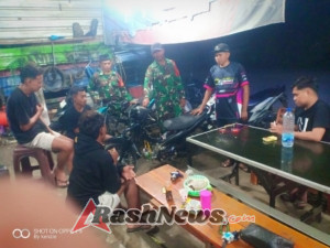 Wilayah Sape dan Lambu terpantau Aman Berkat adanya Patroli Siskamling Bersama.