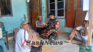 Sinergi Babinsa dan Lurah Angkat UMKM Pengrajin Gitar