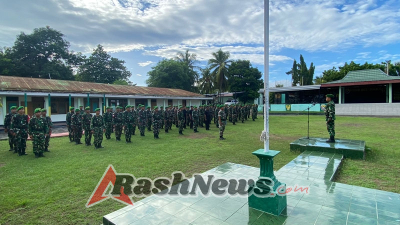 Tingkatkan Kewaspadaan, Kodim 1603/Sikka Gelar Apel Pengecekan