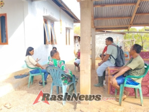 Pererat Kemanunggalan TNI dan Rakyat, Babinsa Kotabaru Gelar Pamwil dan Komsos