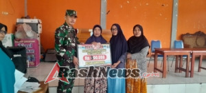 Penyaluran BLT Dana Desa di Lamusung Berjalan Aman dan Tertib dengan Pendampingan Babinsa