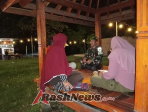 Patroli Malam Koramil 1628-02/Sekongkang Berjalan Aman dan Lancar