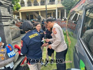 Dokkes Polri Hadir Sukseskan Ops Lilin Agung 2025