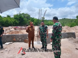 Perkuat Pembinaan Teritorial, Danrem 161/WS Laksanakan Kunjungan Kerja ke TTS.