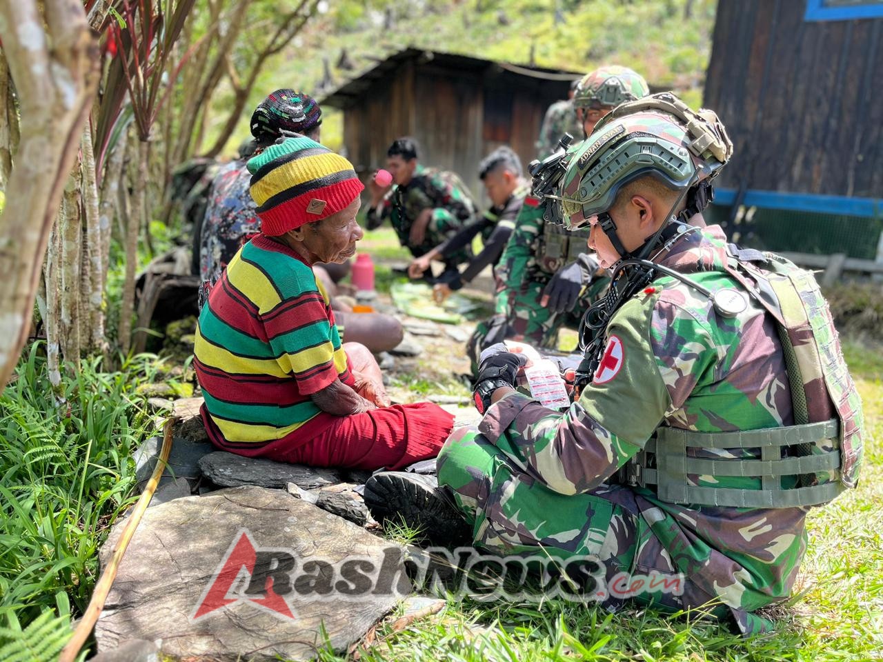 Peduli, Mengabdi dan Mengobati: Aksi Kesehatan Satgas Yonif 743/PSY Untuk Masyarakat Papua