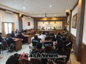 Rakor Pengamanan Tahun Baru 2026, Polsek Dentim Bersama Koramil dan Pecalang Mantapkan Langkah Kamtibmas