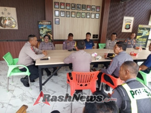 Penguatan Disiplin dan Kesiapan Operasional Jadi Fokus Anev yang Dipimpin Kapolsek Dentim