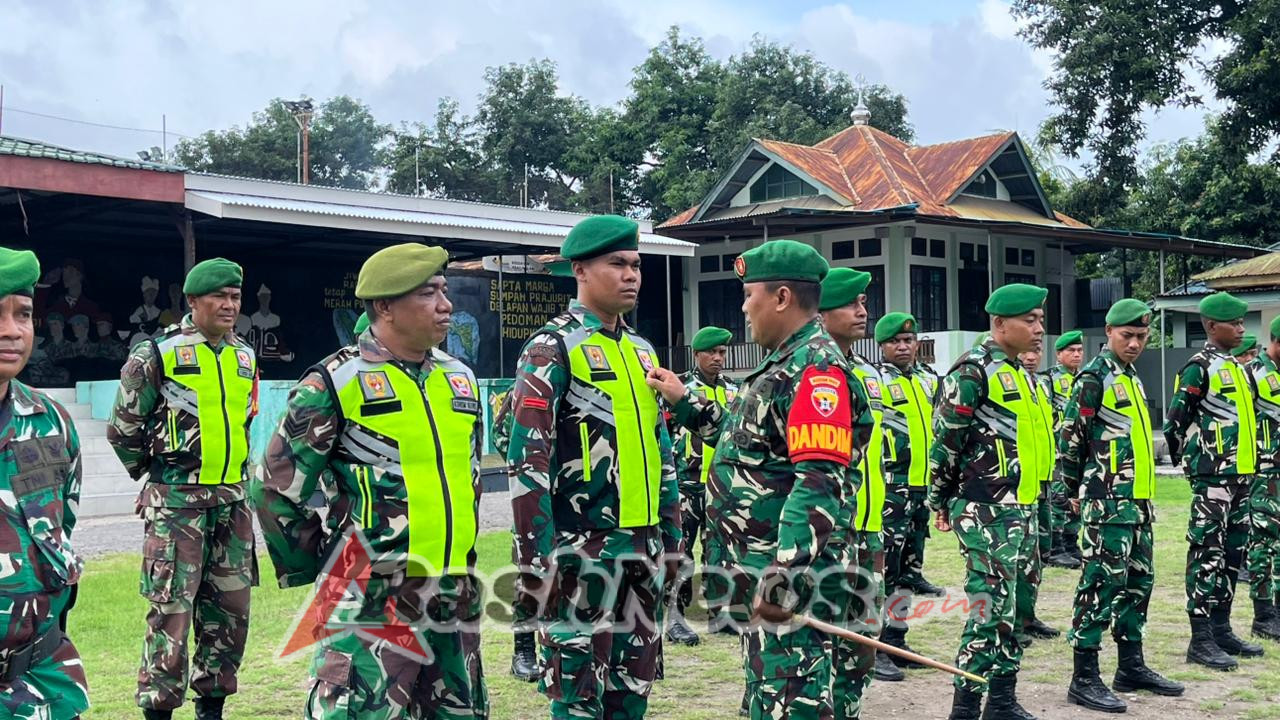 Kodim 1603/Sikka Siapkan Personel dan Perlengkapan dalam Pengamanan Pergantian Tahun Baru 2026