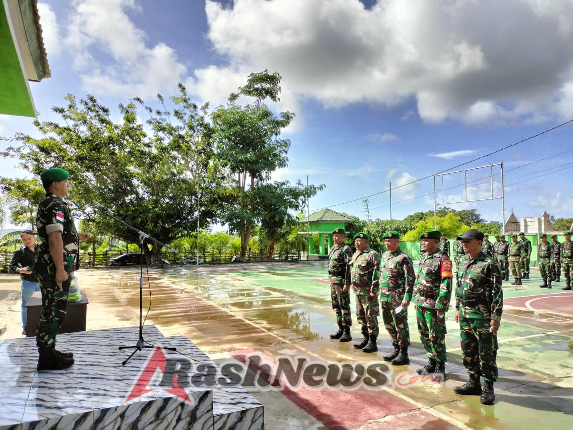 Perkuat Kesiapsiagaan Wilayah, Kodim 1627/Rote Ndao Gelar Apel Siaga NATARU 2026