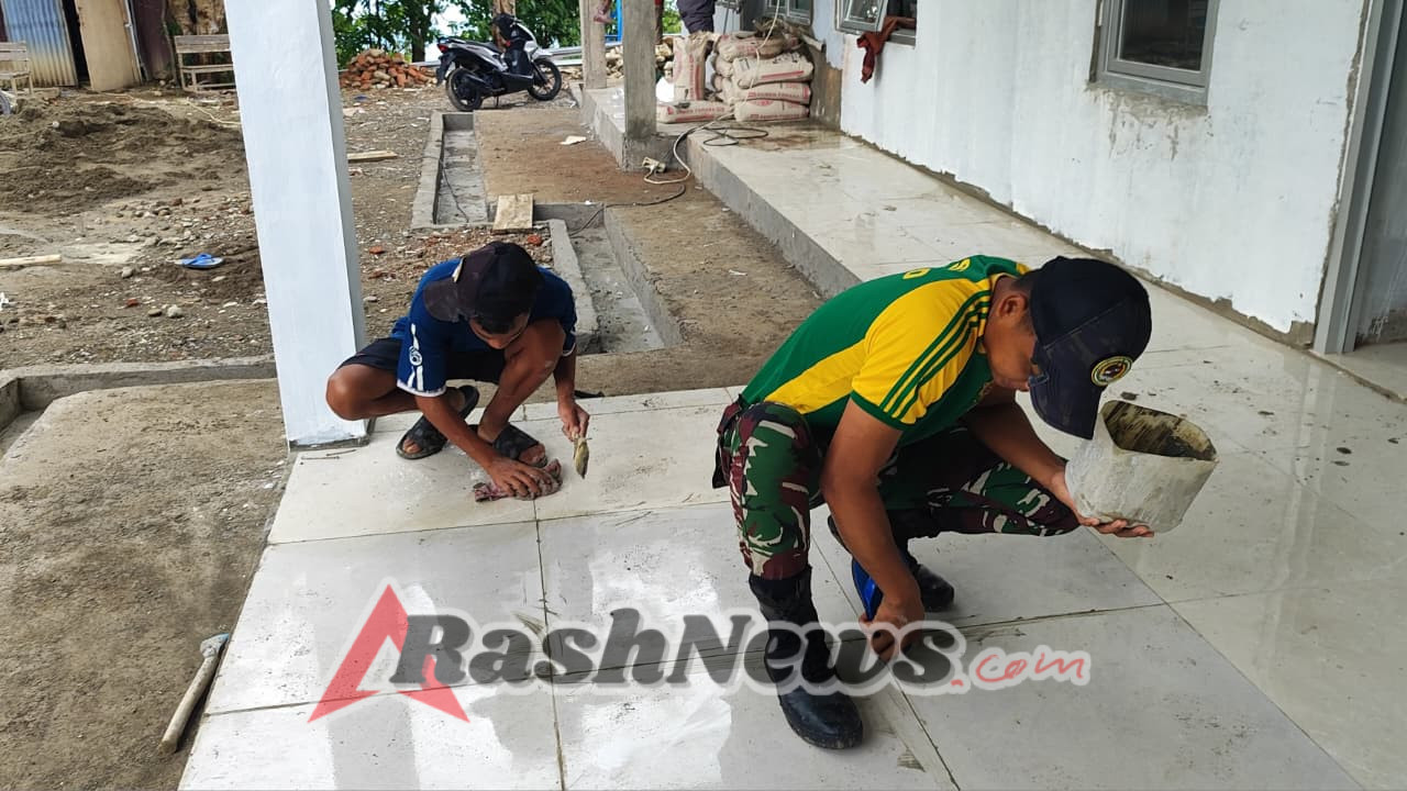 Dari Perbatasan untuk Kesehatan Warga, Pos Kewar Bangun Pustu