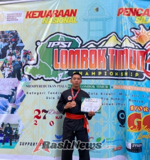Dedikasi dan Prestasi Prajurit TNI, Yonif TP 834/WM Tembus Podium IPSI Lombok Timur Championship 3