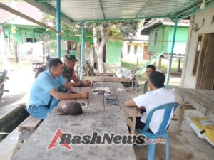 Babinsa Tebo Gelar Monitoring Wilayah, Situasi Desa Terpantau Aman