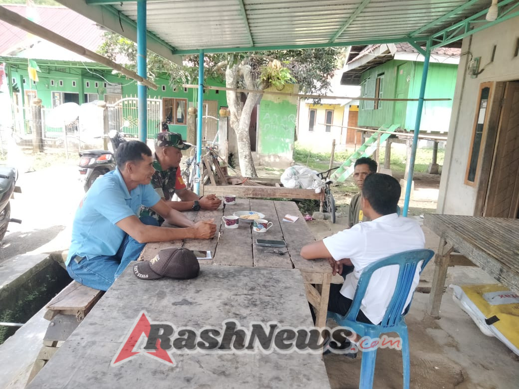 Babinsa Tebo Gelar Monitoring Wilayah, Situasi Desa Terpantau Aman