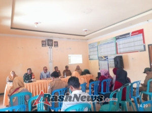 Perkuat Kampung KB, Babinsa Air Suning Hadiri Rapat Koordinasi Program Bangga Kencana