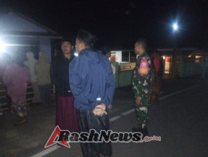 Patroli Malam Babinsa Sembalun, Warga Diajak Jaga Keamanan dan Kondusivitas Wilayah Wisata