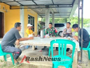 Komsos Babinsa Desa Seran Jadi Langkah Strategis Ciptakan Wilayah Aman dan Tertib