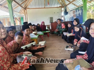 Serda Sukardin Kawal Distribusi Makanan Bergizi untuk Siswa SDIT Budi Mulya Jereweh