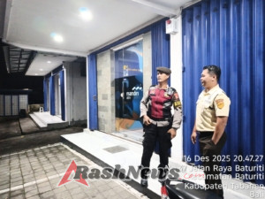 Patroli Mobiling Polsek Baturiti Jaga Keamanan di Jalur Utama Denpasar–Singaraja