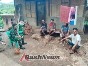 Babinsa Koramil 1603-04/Kwpt Bangun Kedekatan dengan Warga Binaan