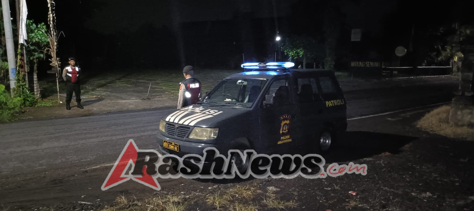 Fokus Pencegahan, Patroli Harkamtibmas Samapta Polsek Abiansemal Sasar Gerai ATM & Jalur Sepi