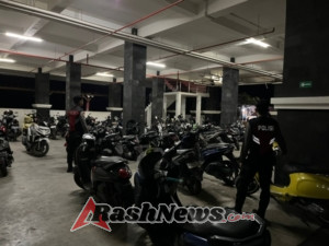 Polsubsektor Kawasan Pelabuhan Sampalan Intensifkan Patroli Malam Jelang Nataru.