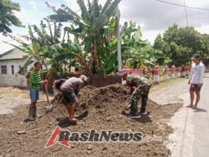 Kegiatan Teritorial Koramil Manggelewa Berjalan Lancar, Babinsa Intensifkan Komsos