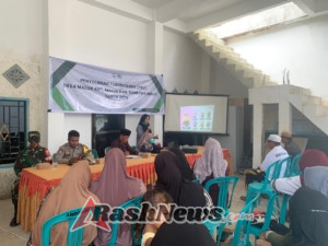 Cegah TBC Sejak Dini, Babinsa dan Pemerintah Desa Maluk Gelar Penyuluhan