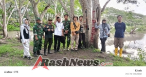 ‎Dandim Eky Anderson Pimpin Pengukuran Lokasi Calon Yon TP di Kawasan Hutan Lindung Sekaroh