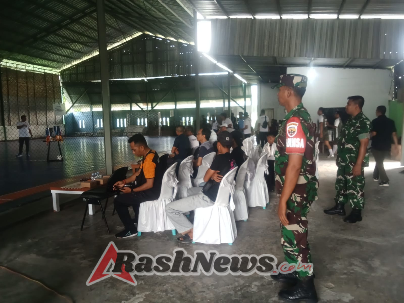 Adhyaksa Cup II Berlangsung Meriah, Koramil 01/Taliwang Pastikan Situasi Kondusif